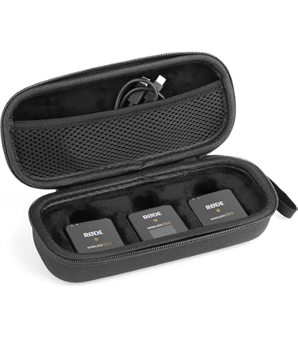 Amazon.com: ILouxNei Case Compatible with RØDE Rode Wireless GO