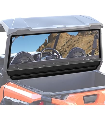 Amazon.com: Polaris 2884337 Lock & Ride Full Windshield Hard