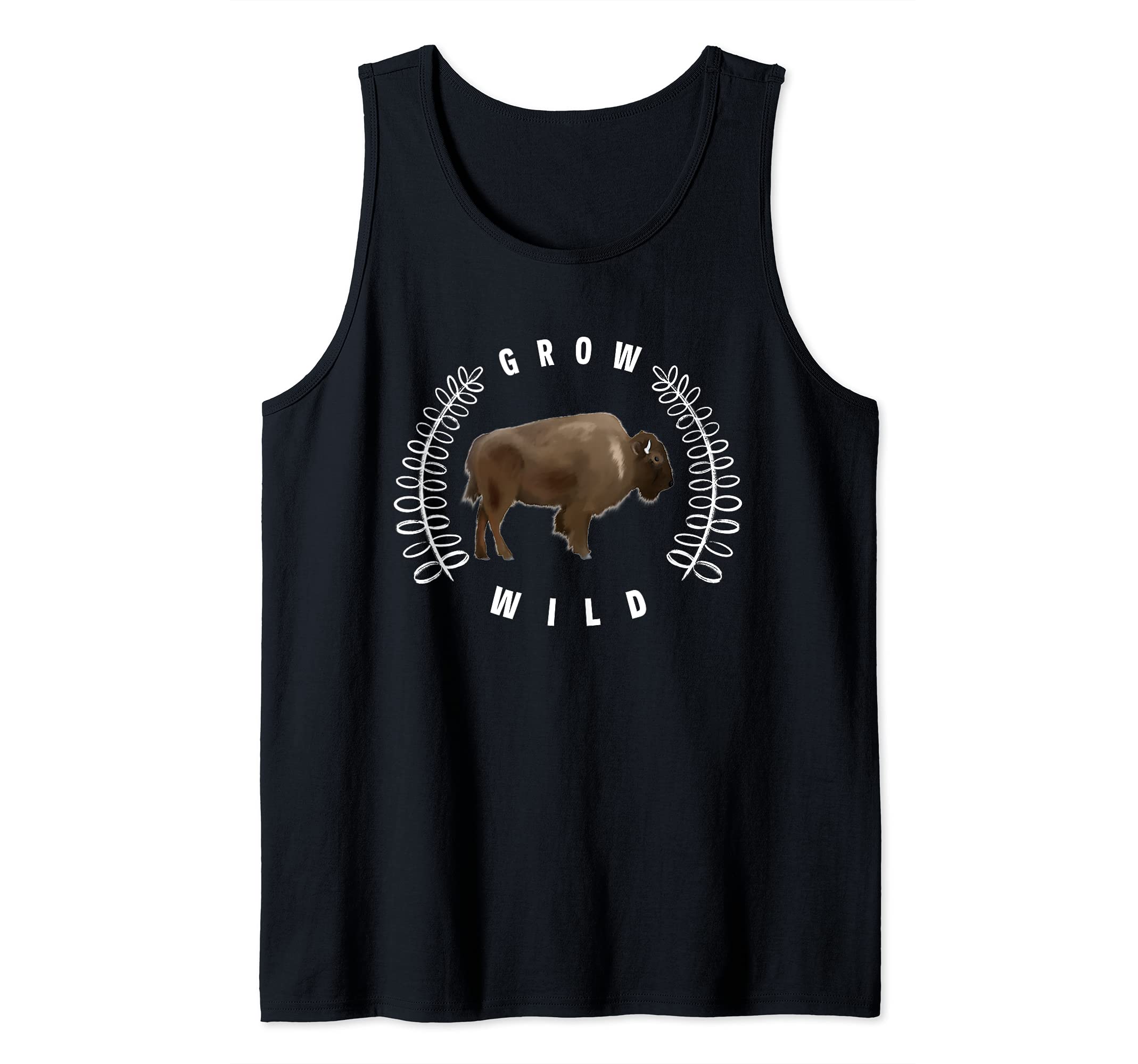 Grow Wild (bison/buffalo) Tank Top