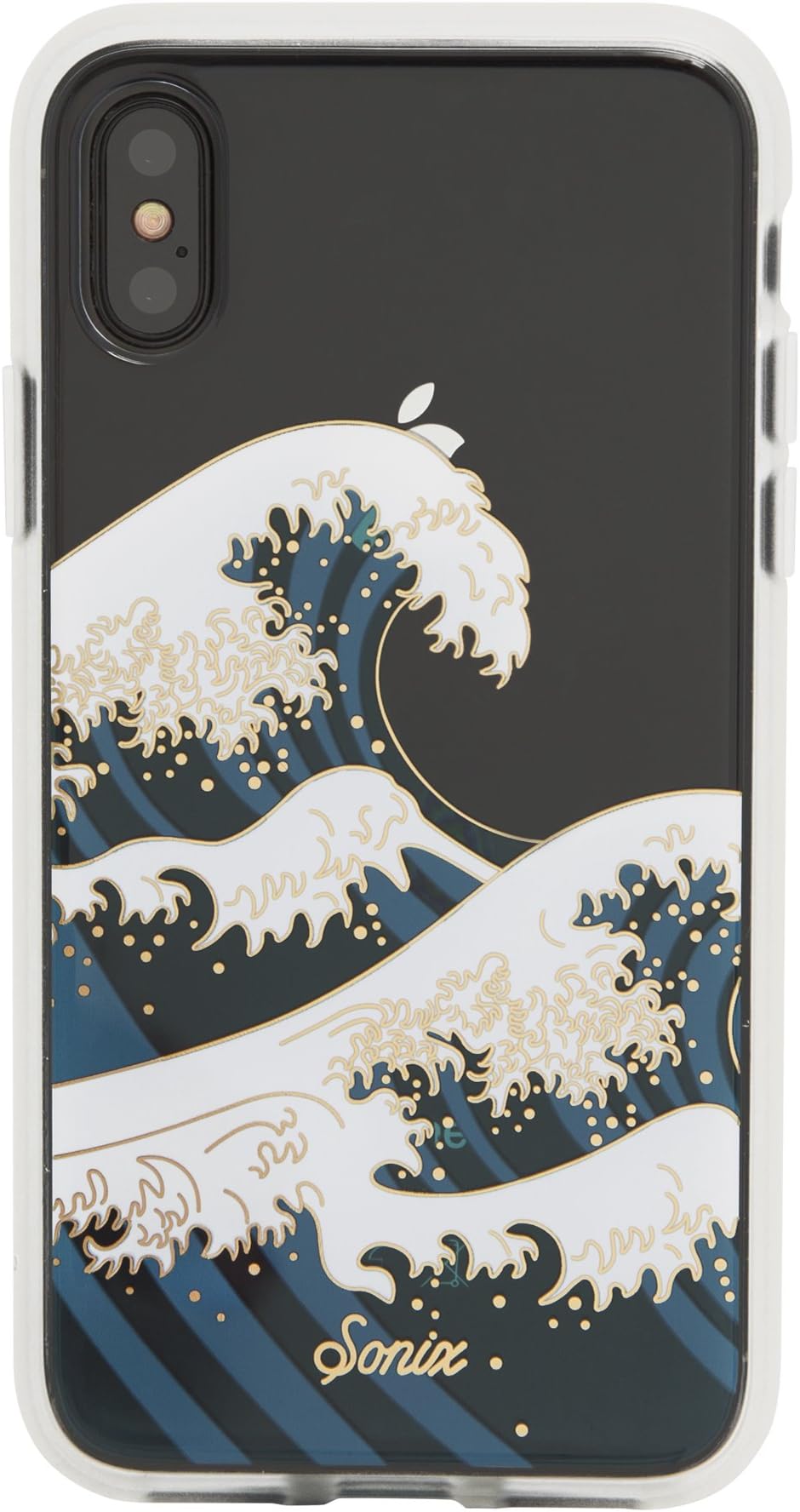 Sonix Tokyo Wave Case for iPhone X/XS [Military Drop Test Certified] Protective Clear Case for Apple iPhone X, iPhone Xs