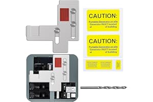 TMQZLN Generator Interlock Kit Compatible with Murray or Siemens 150 amp or 200 amp Panels,Professional and Interlock Kit,7/8-1 1/4" Spacing Between Main and Branch Breakers