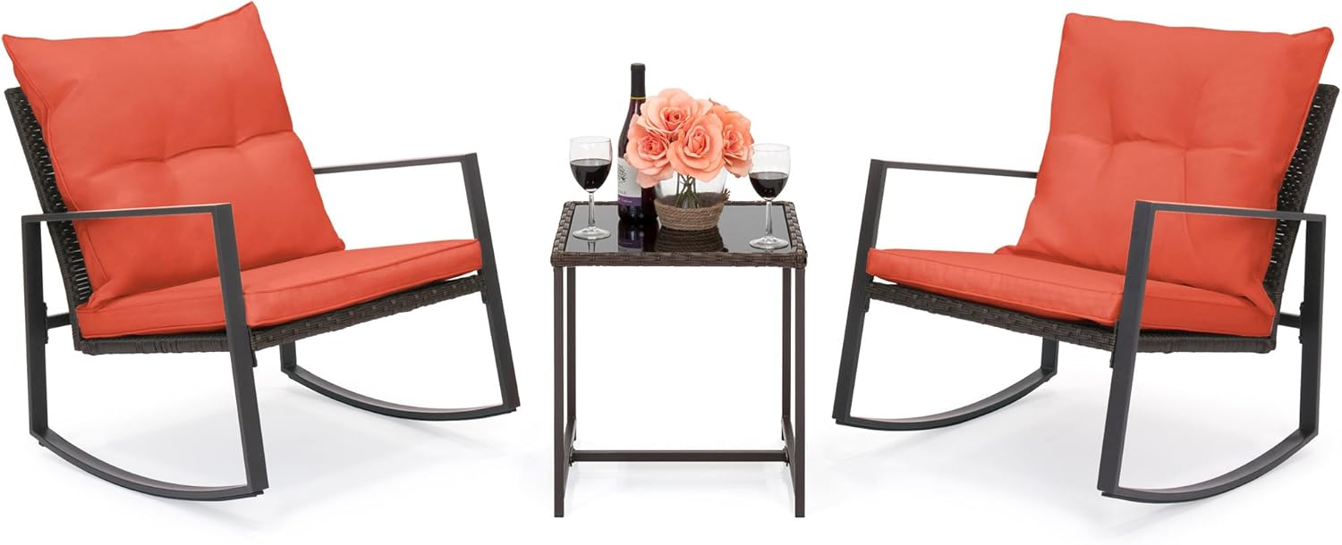 Best porch rocking chair red