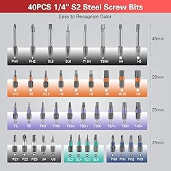 Bomivoi 42 in 1 Magnetic Screwdriver Set, DIY