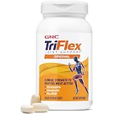 GNC TriFlex, Joint, Bone &amp; Cartilage Health Supplement, Clinical Strength Glucosamine &amp; Chondroitin, MSM, Supports Mobility, Flexibility &amp; Comfort, 120 Caplets