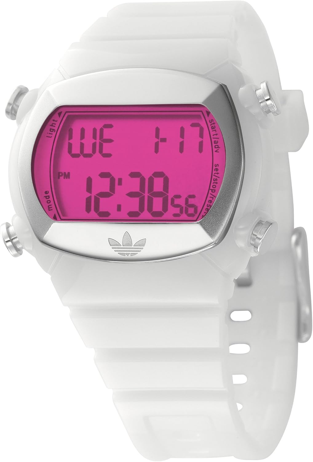 white adidas watch