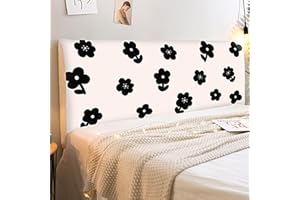 Xusdamyj Bed Headboard Cover for Queen Cal King，Furniture Cover, Soft Upholstery Headboard Slipcover Thick Fabric Bed Head Cover Dustproof Headboard Protector for Bedroom Décor