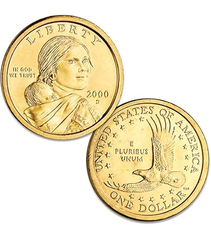 2000 P 25 Coin Bankroll of Sacagawea Dollar Seller Uncirculated at