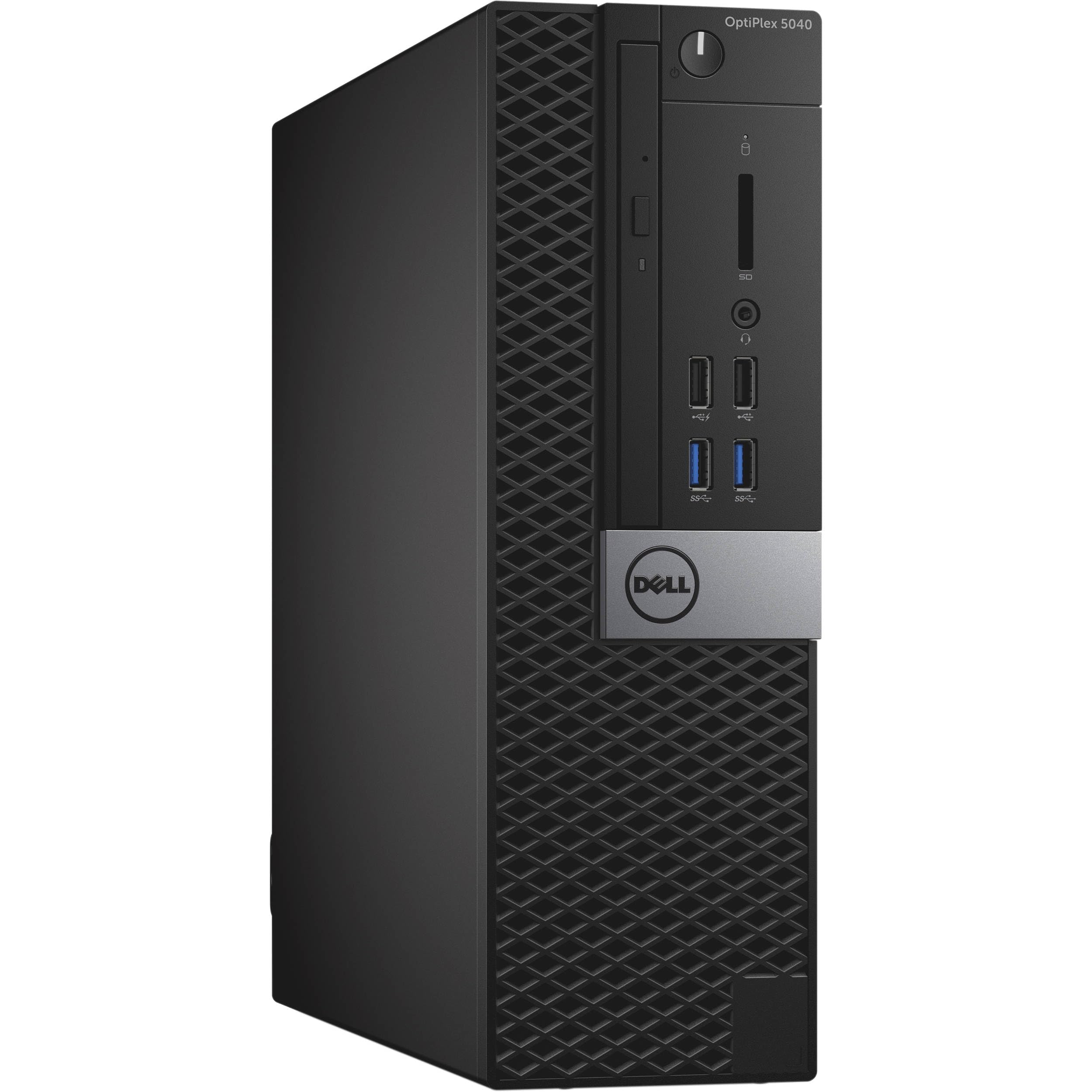 Dell Optiplex 5040 SFF Desktop Computer Windows 11 Pro PC, Intel Core i7-6700, 256GB SSD, 8GB RAM, WiFi, Bluetooth, USB Keyboard & Mouse i7 PC Small Form (Renewed)