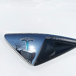 Logo Decal Wrap for Tesla Model X, 14-pc Set