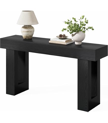 Living Room Furniture 63 Inch Rustic Console Table - Farmhouse Entryway ...