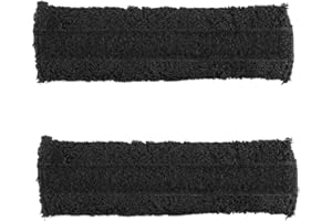 TronX Hockey Goalie Mask Replacement Sweat Bands (Black)