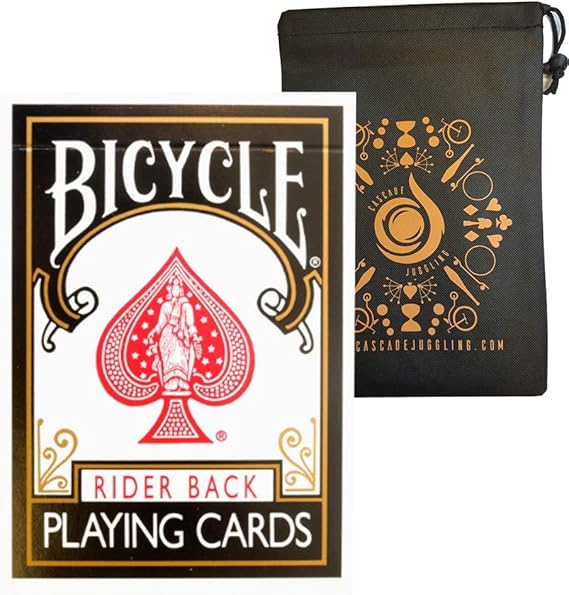 Coloured Bicycle Playing Cards Classic Rider Back Design Includes