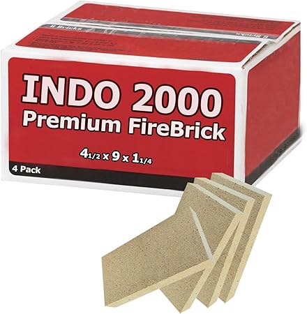 Amazon Com Buddingco Fire Brick Kit Of 4 Perfect For Fire Pits