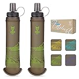 UTOBEST 500ml Soft Flask, 2 Pack Flexible TPU
