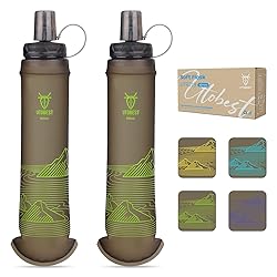 UTOBEST 500ml Soft Flask, 2 Pack Flexible TPU
