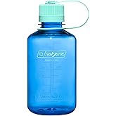 Nalgene Sustain Tritan BPA-Free Water Bottle Made with Material Derived from 50% Plastic Waste, 16 OZ, Narrow Mouth