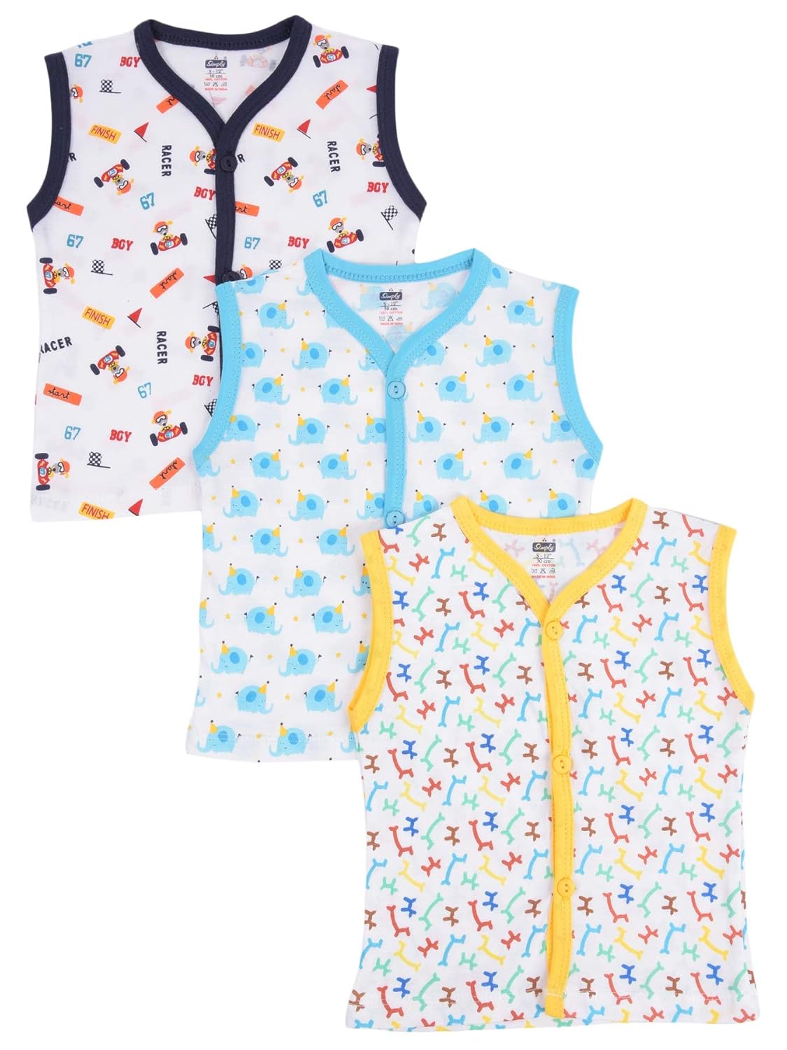 sleeveless vest for baby boy