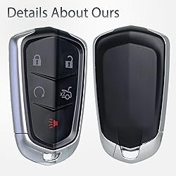 Key Fob Shell Case Replacement Fits for Cadillac