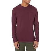 Amazon Essentials Men's Slim-Fit Long Sleeve Cotton T-Shirt, Crew Neck