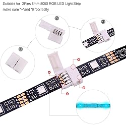 iCreating 5050 4Pin LED Strip Connector Kit 10mm