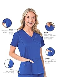 Maevn Women's Blossom Mock Wrap Top