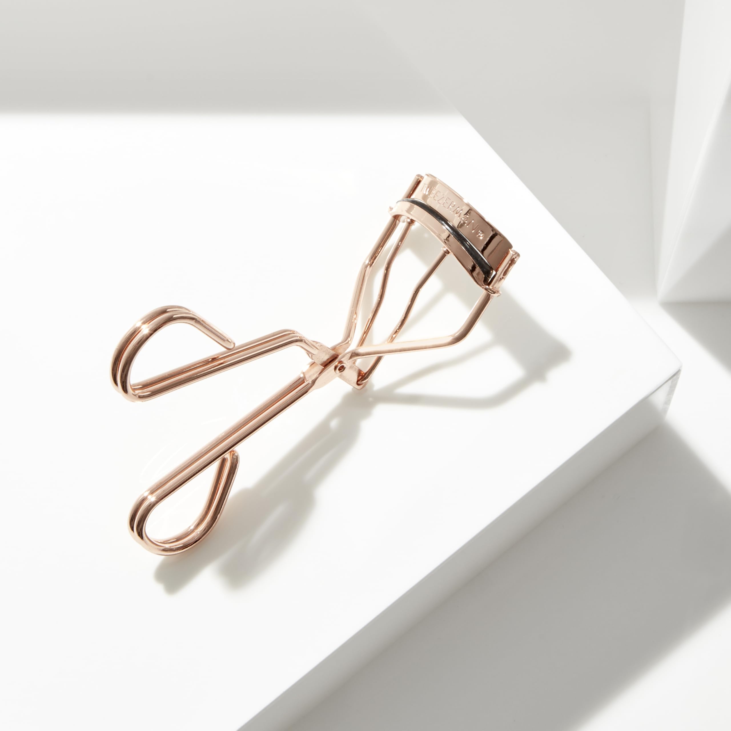 Tweezerman Pro Curl Rose Gold Eyelash Curler - Designed for Round-Shaped Eyes