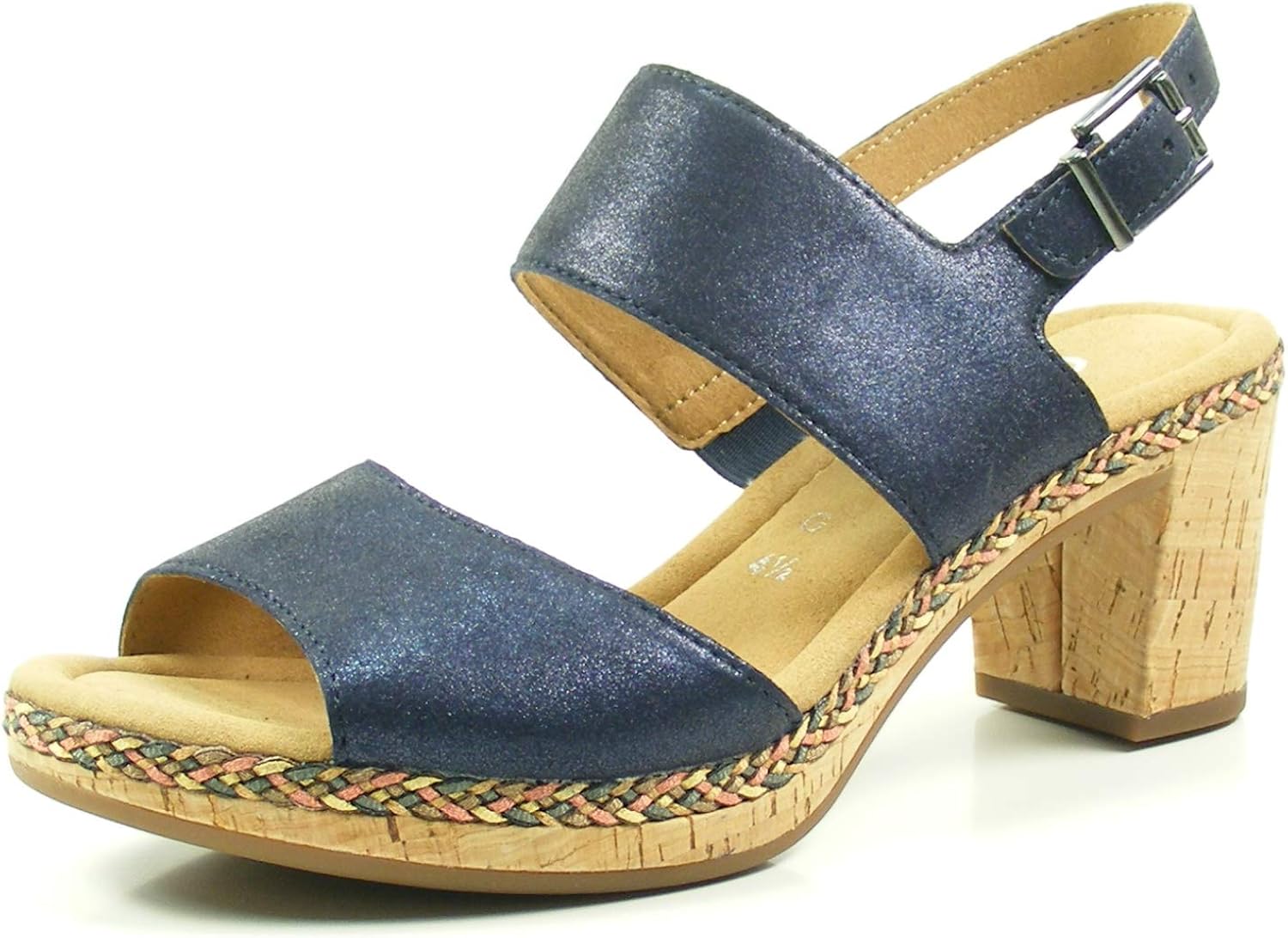 gabor metallic sandals