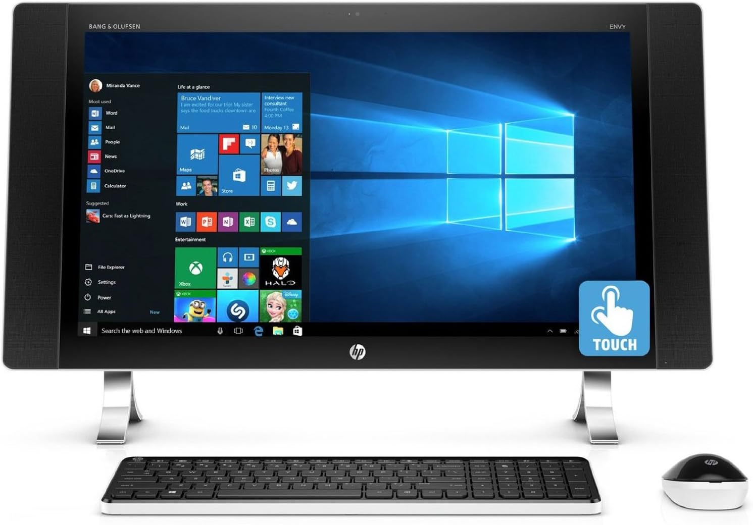 hp envy 27 inch all in one