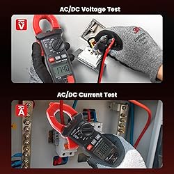 Digital Clamp Meter, Multimeter 6000Counts Volt