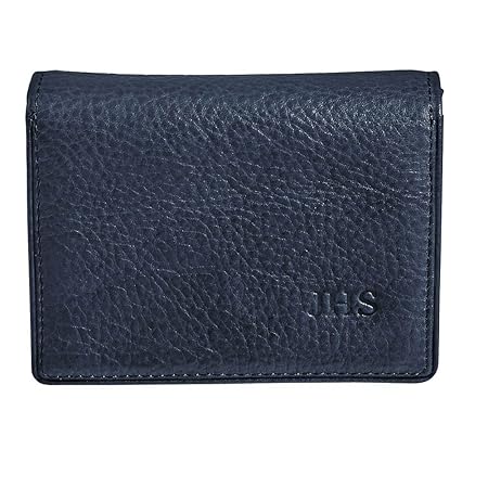 Levenger Deluxe Card Wallet, Empyrean (AL12335 EPN NM)