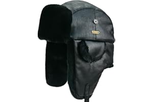 NORTH CLIFF Unisex Winter Trapper Hat Cold Proof Keep Warm Hat with Ear Flaps