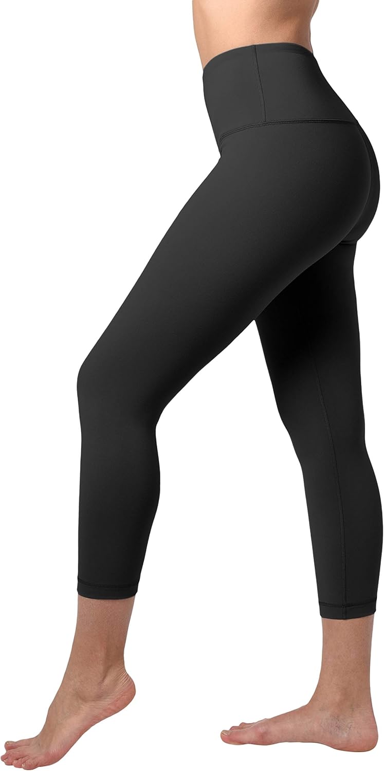 90 Degree By Reflex – High Waist Tummy Control Shapewear – Power Flex Capri: Clothing