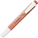 STABILO Swing Cool Pastel Highlighter Pack of 2 Cloudy Blue Mellow Coral Red view 2
