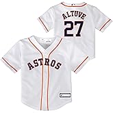 Outerstuff Jose Altuve Houston Astros MLB Toddler 2-4 White Home Player Jersey