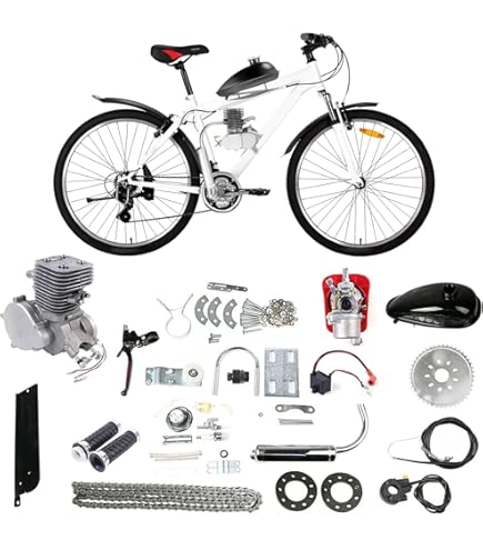 Kit Motor Gasolina Bicicleta Kit Motor 100cc Para Bicicleta
