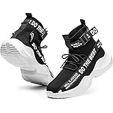 Furuian Steel Toe Shoes for Men Women Comfortable Lightweight Safety Snekaers Industrial Construction Work Shoes for Men