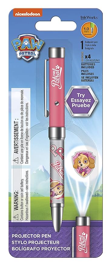 Paw Patrol - Bolígrafo de tinta de Skye - Proyector: Amazon.es ...