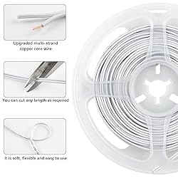 RGBZONE 10pcs 2-Pin 8mm LED Strip to Wire