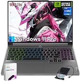 Lenovo Legion Pro 5i Gaming Laptop - 16" WQXGA 165Hz Display, Intel 24-Core i9-14900HX, NVIDIA GeForce RTX 4060 8GB GDDR6, 32GB DDR5, 1TB SSD, RGB Backlit Keyboard, Windows 11 Pro &amp; Free MS Offfice