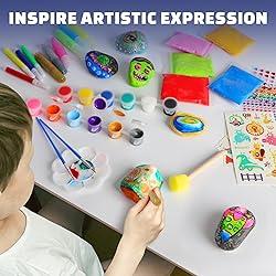 EPUMP Rock Painting Arts and Crafts for Kids Ages