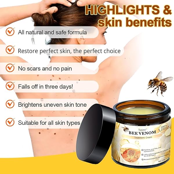 NCHAMPIONBA BEE VENOM CREAM, PROFESSIONAL BEE VENOM REPAIR CREAM, NATURAL SKIN MOISTURIZER, NEW BEE VENOM SKIN CREAM FOR ALL SKIN TYPES (2PCS)