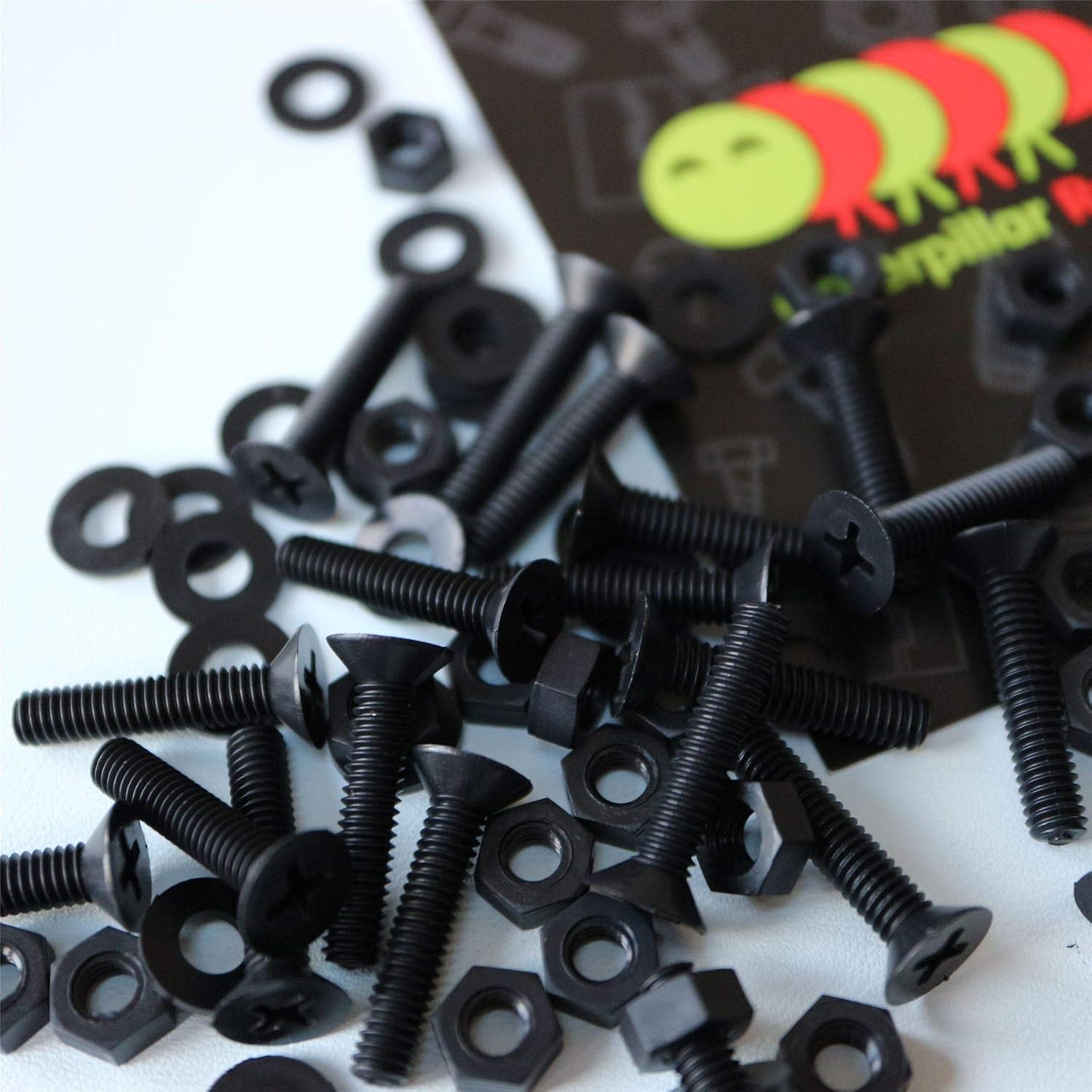 20 x Black Countersunk Screws Polypropylene (PP) Plastic Nuts and Bolts, Washers, M4 x 20mm, Anti-Corrosion, Chemical Resistant - Image 5