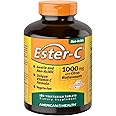 American Health Ester-C 1000 mg with Citrus Bioflavonoids Veg Tablets, 180 Count