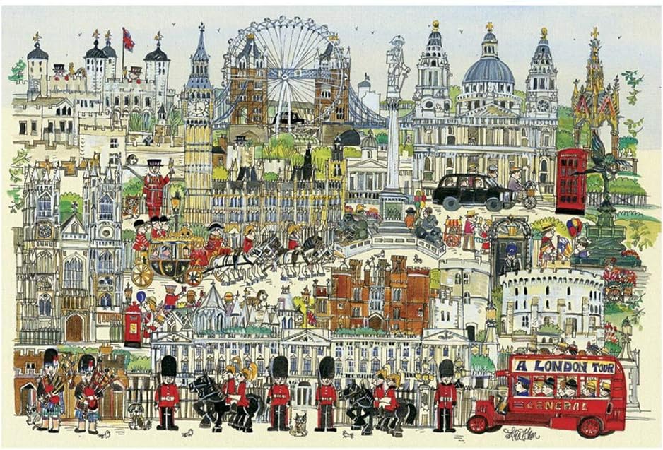 DLL- Adults Puzzles Adult Puzzle Kids Jigsaw Landscape Wooden Puzzles Educational Toys for Children Animation Pairing 500pc, 1000pc, 1500pc (Size : 1500pc)