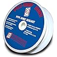 Poly-Temp 28010 White Joint Sealant 100% PTFE Gasket Material Expanded UHF Adhesive Tape, 3/8" x 25'