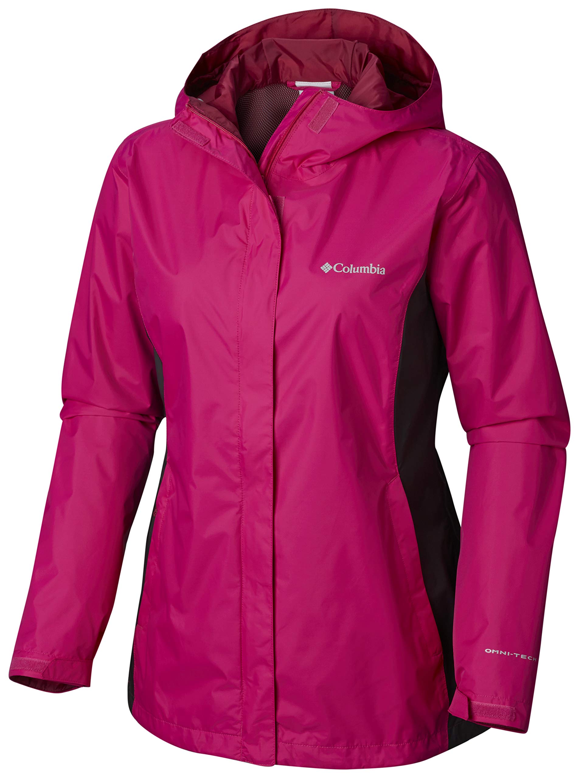 Columbia Women's Arcadia Ii Waterproof Breathable Jacket with Packable Hood Shopping Skys