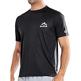 NORTHYARD Men's UPF 50+ Sun Protection Shirts Swim SPF UV Quick Dry Short Sleeve T-Shirts for Athletic Fishing Rash Guard