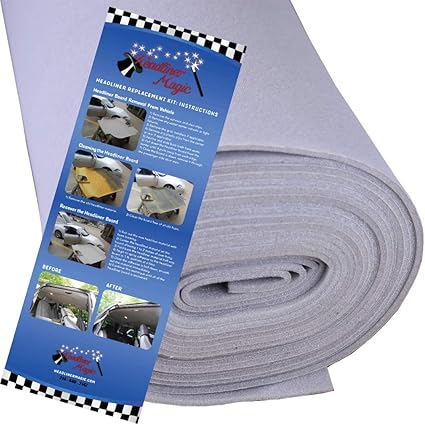 Amazon Com Headliner Magic Light Gray Auto Headliner 3 16 Foam