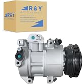 RYC New Automotive Air Conditioning Compressor and A/C Clutch IH371 | Fits Kia Rio 1.6L 2006-2011; Fits Kia Rio5 1.6L 2006-2011