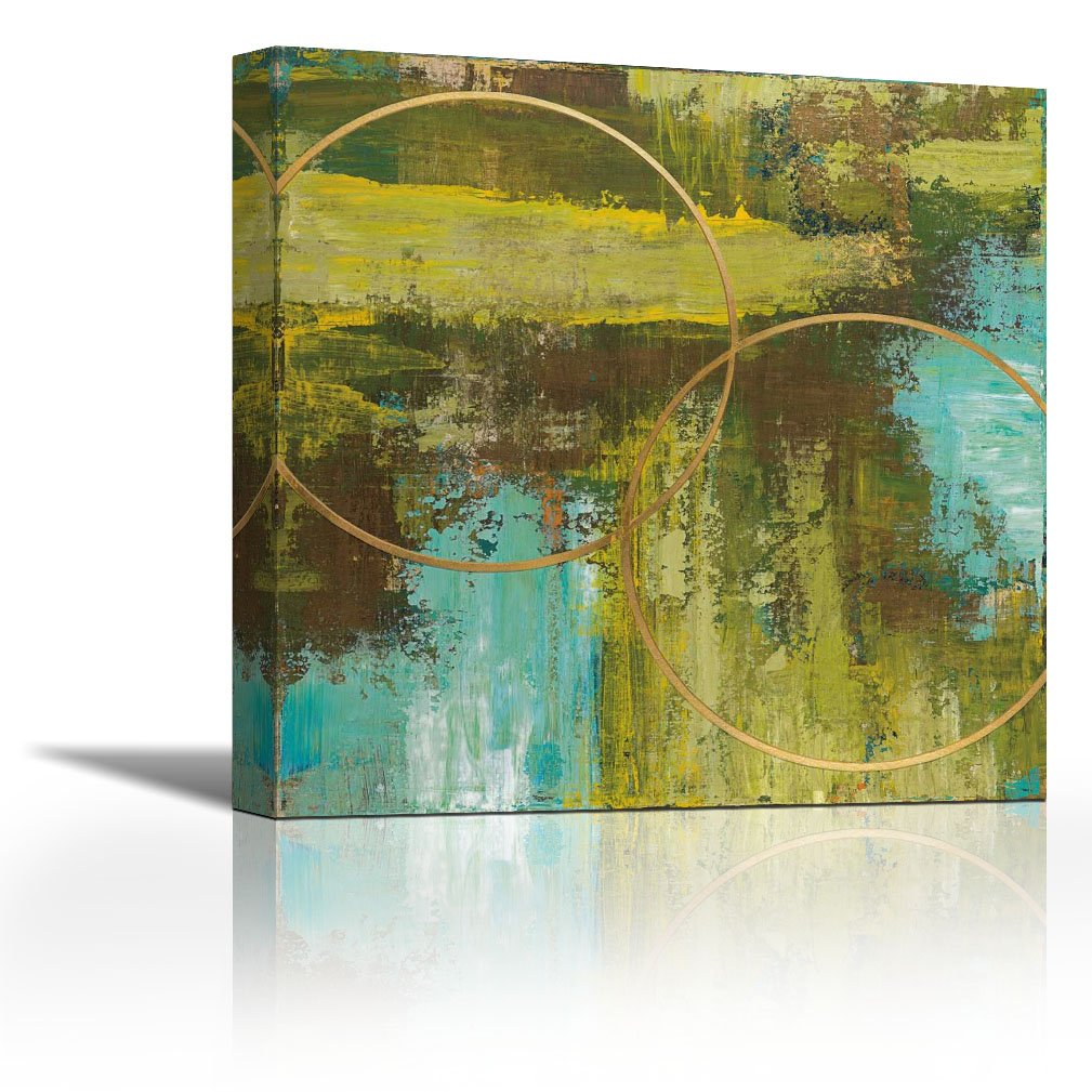 Canvasartcenter Aller Chartreuse Home Decor Canvas Wall Art